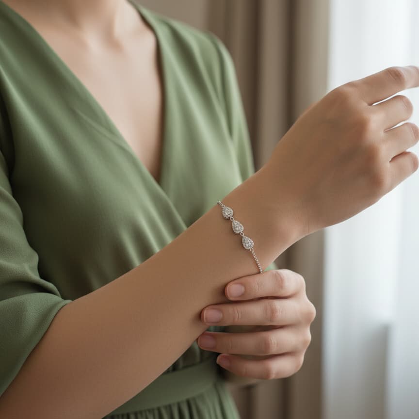 سوار الدمعة الثلاثي - الصورة 2