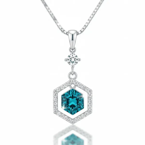 قلادة اطار سوارفسكي