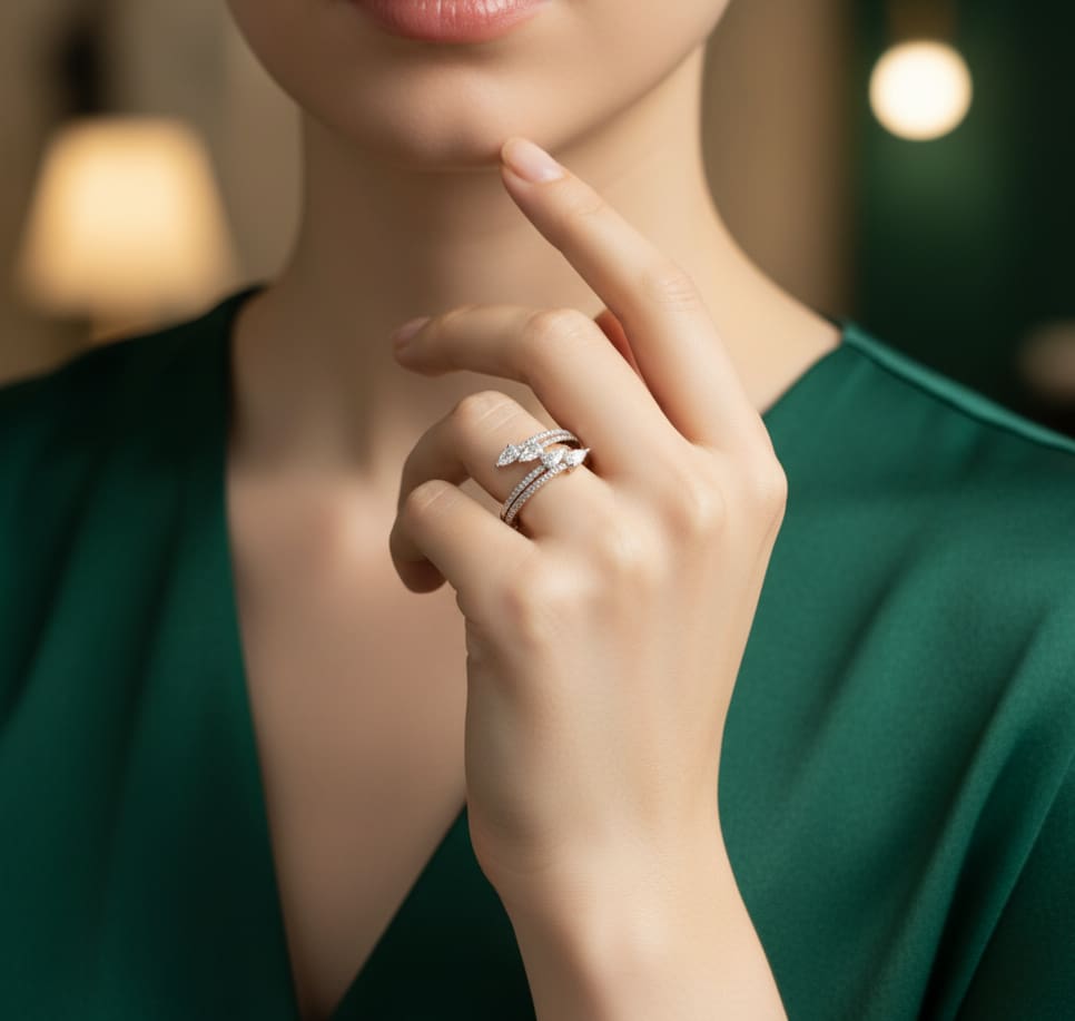 خاتم الأوراق المتلألئة - الصورة 3