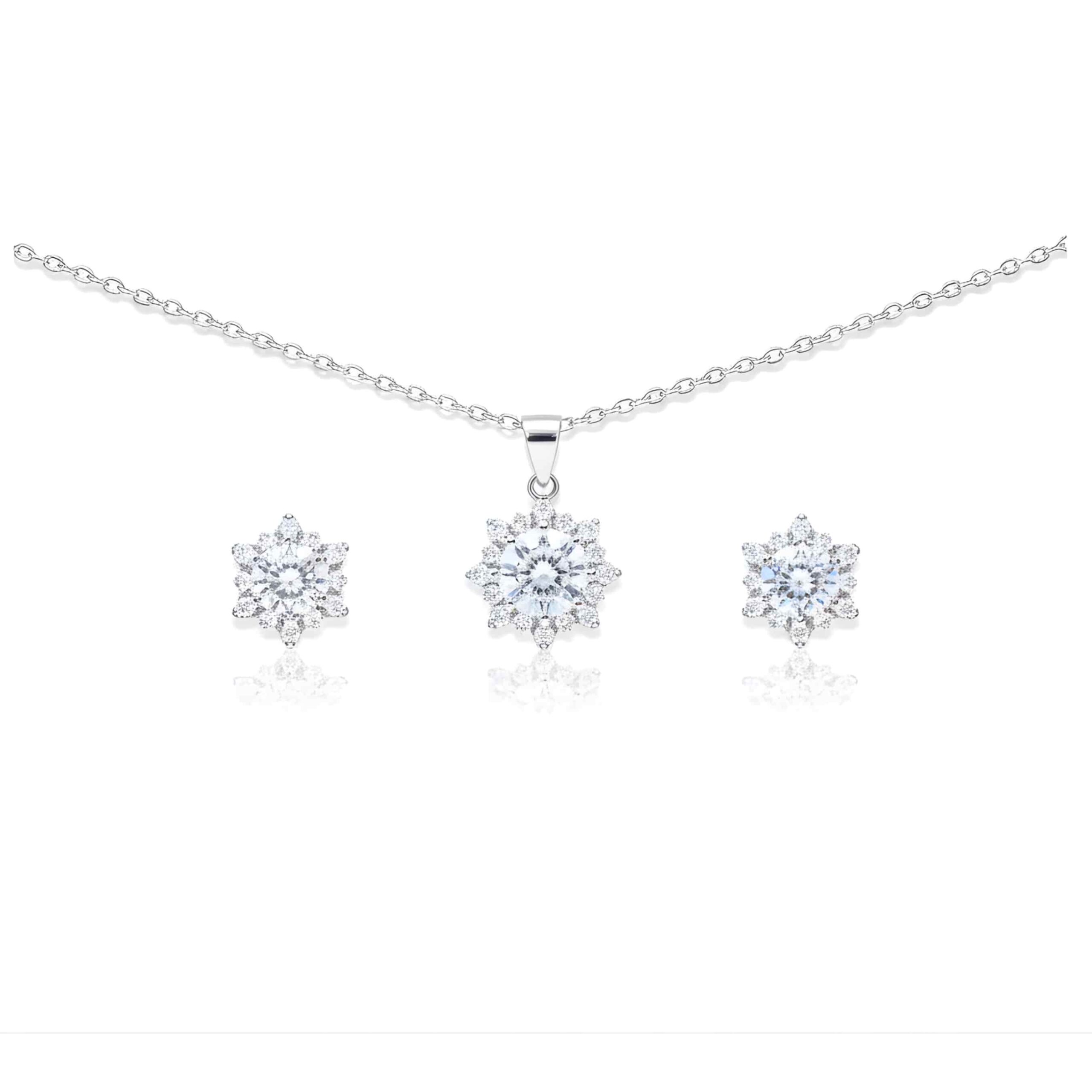 نصف طقم بريق الالماس