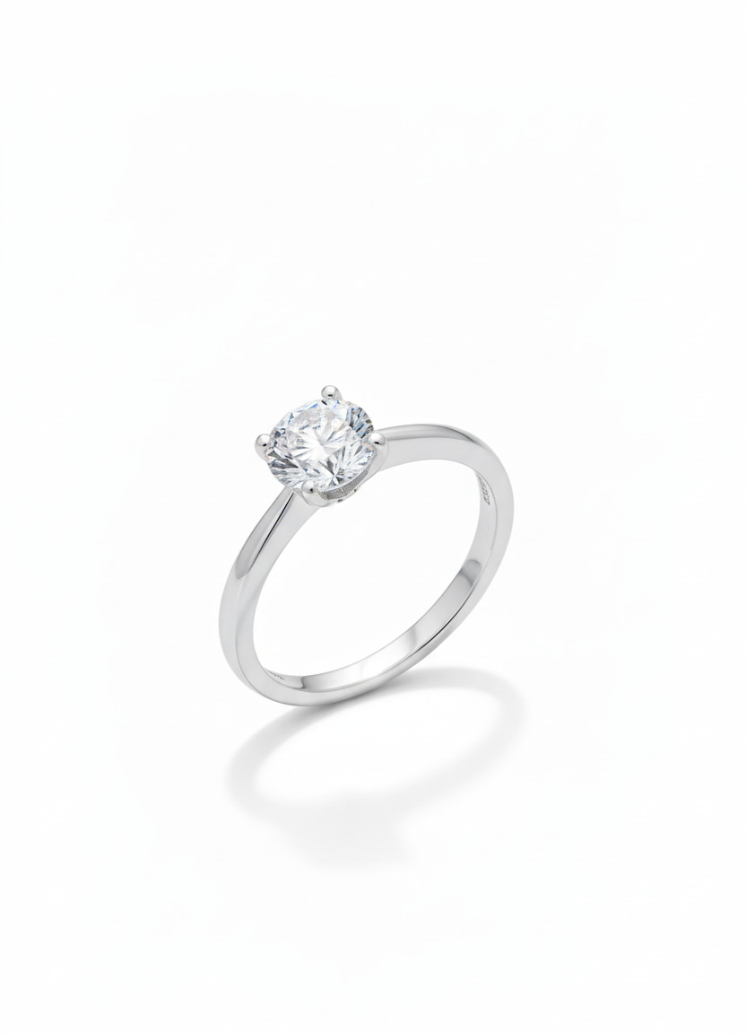 خاتم السوليتير الكلاسيكي - الصورة 4