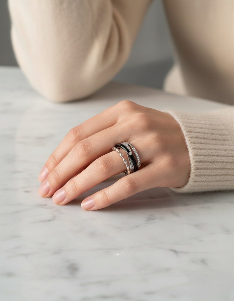 خاتم الأشرطة المنسجمة - الصورة 2